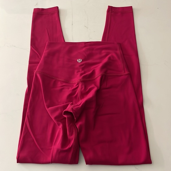 lululemon athletica Pants - Lululemon Red Align Leggings